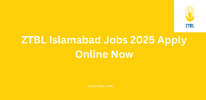 ZTBL Islamabad Jobs 2025 Apply Online Now