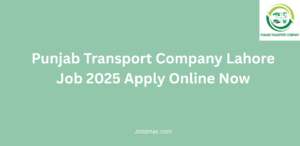 Punjab Transport Company Lahore Job 2025 Apply Online Now